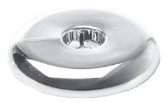 Pasco Specialty & Mfg. 2857 3/4 IPS, 3 OD, Chrome Plated, Plastic, Split, Floor and Ceiling Plate