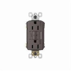 Legrand-Pass & Seymour 1597TRWR 15A 125V Self-Test Tamper-Resistant Weather-Resistant GFCI Brown