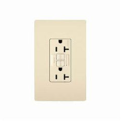 Legrand-Pass & Seymour 2097LA 20A 125V Self-Test GFCI Light Almond