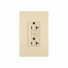 Legrand-Pass & Seymour 2097TRI 20A 125V Self-Test GFCI Tamper-Resistant Ivory