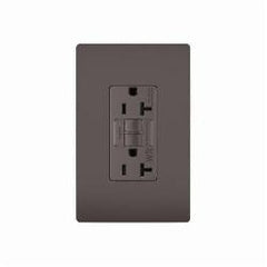 Legrand-Pass & Seymour 2097TRWR 20A 125V Self-Test Tamper-Resistant Weather-Resistant GFCI Brown