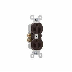 Legrand 3232 P&S TM Brown Duplex RCPT 15A 125V 5-15R