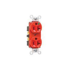 Legrand-Pass & Seymour 8300HRED Heavy-Duty Hospital Grade Compact Design Duplex Receptacle 20 amp 125 volt