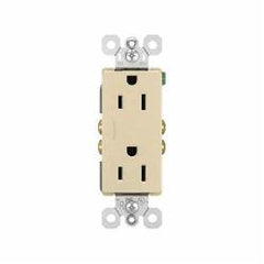 Legrand-Pass & Seymour 885TRI Decorator Tamper Resistant Receptacle 15 Amp 125 Volt