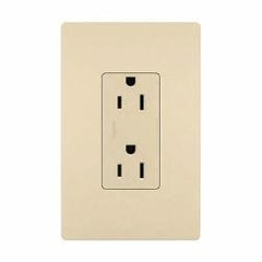 Legrand-Pass & Seymour 885TRI Decorator Tamper Resistant Receptacle 15 Amp 125 Volt