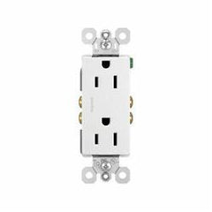 Legrand-Pass & Seymour 885TRW Decorator Tamper-Resistant Receptacle 15 Amp 125 Volt