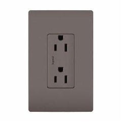 Legrand-Pass & Seymour 885TR Decorator Tamper Resistant Receptacle 15 Amp 125 Volt Brown