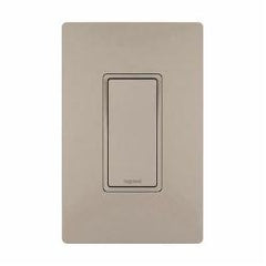 Legrand TM870NICC10 Decorator Switch, 15A 120/277V, Nickel