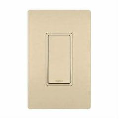 Legrand TM870I Decorator Switch, 15 Amp, 120/277V Grounding, Ivory