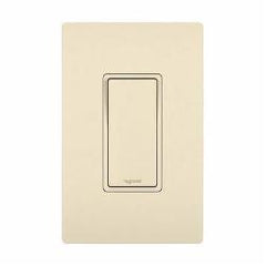 Legrand TM874-LA NAFTA-Compliant Decorator Switch, 4Way 15Amp 120/277V Light Almond