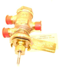 Johnson Controls VB-4332-4 Brass Flare Valve with Electric Actuator, 1/2 Inch Three-Way, Mix Style, 1.2 Cv