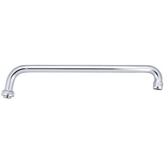 Central Brass SU-363-MA 14 Inch Swivel Tube Spout with Aerator Polished Chrome