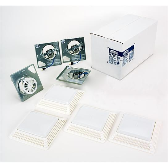 Broan-NuTone 2679F Ventilation System 2 Amp 70 CFM 3.5 Sones 100 Watt White Polymeric Grille Finish Pack