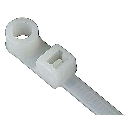 ABB L-7-50MH-9-C Catamount 7 Inch 50 LB Tensile Strength Mounting Hole Cable Tie