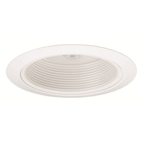 Juno Lighting 215WWH 5 Downlight Enclosed Baffle Trim - White w/ White Baffle