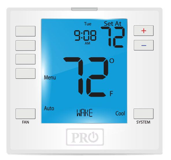 Pro1 T755 Thermostat 3H/2C Programmable 5-1-1 Days