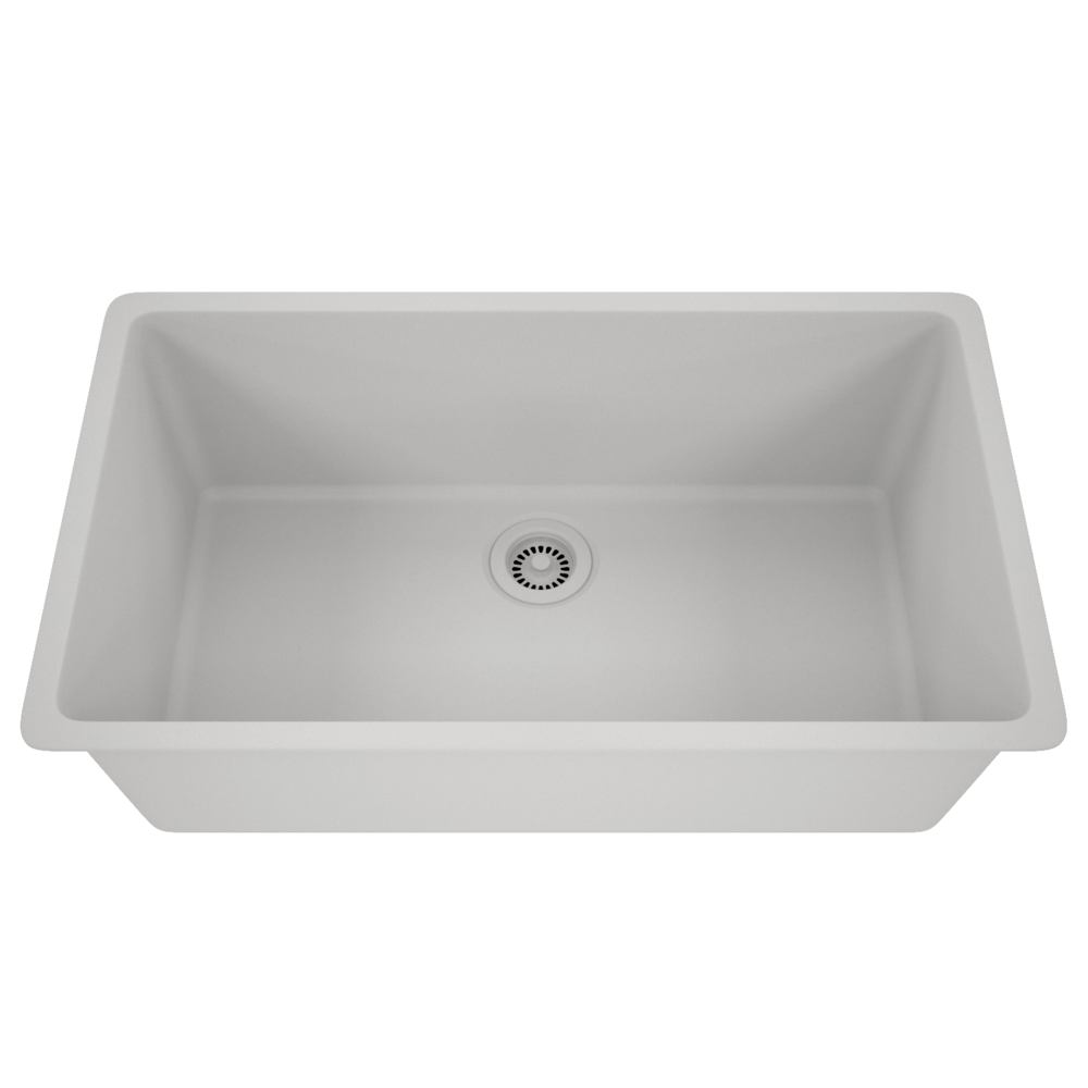 DAKOTA Dakota Plumbing Products GSE-QC3219-W Undermount Kitchen Sink