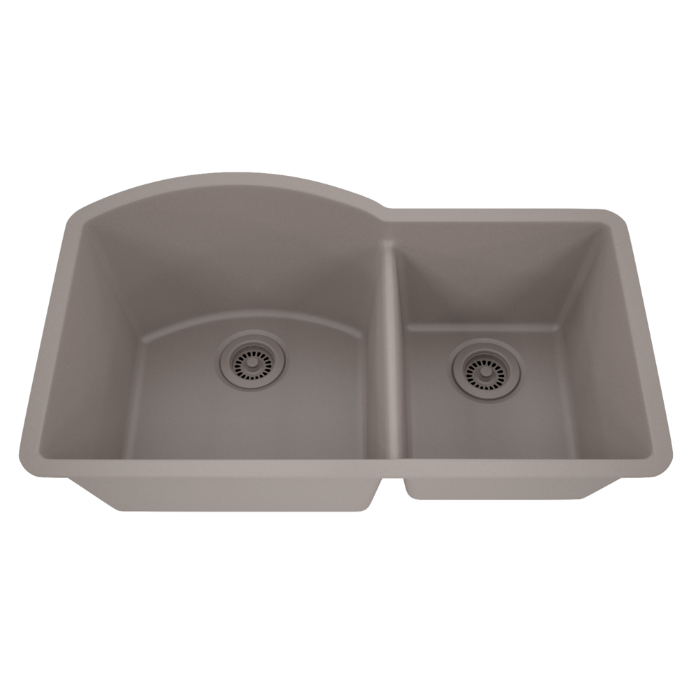 DAKOTA Dakota Plumbing Products GSE-QC7030LD-CO 70/30 Kitchen Sink