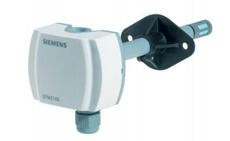 Siemens QFM3160 Duct Humidity And Temperature Sensor 0 To 10 Vdc