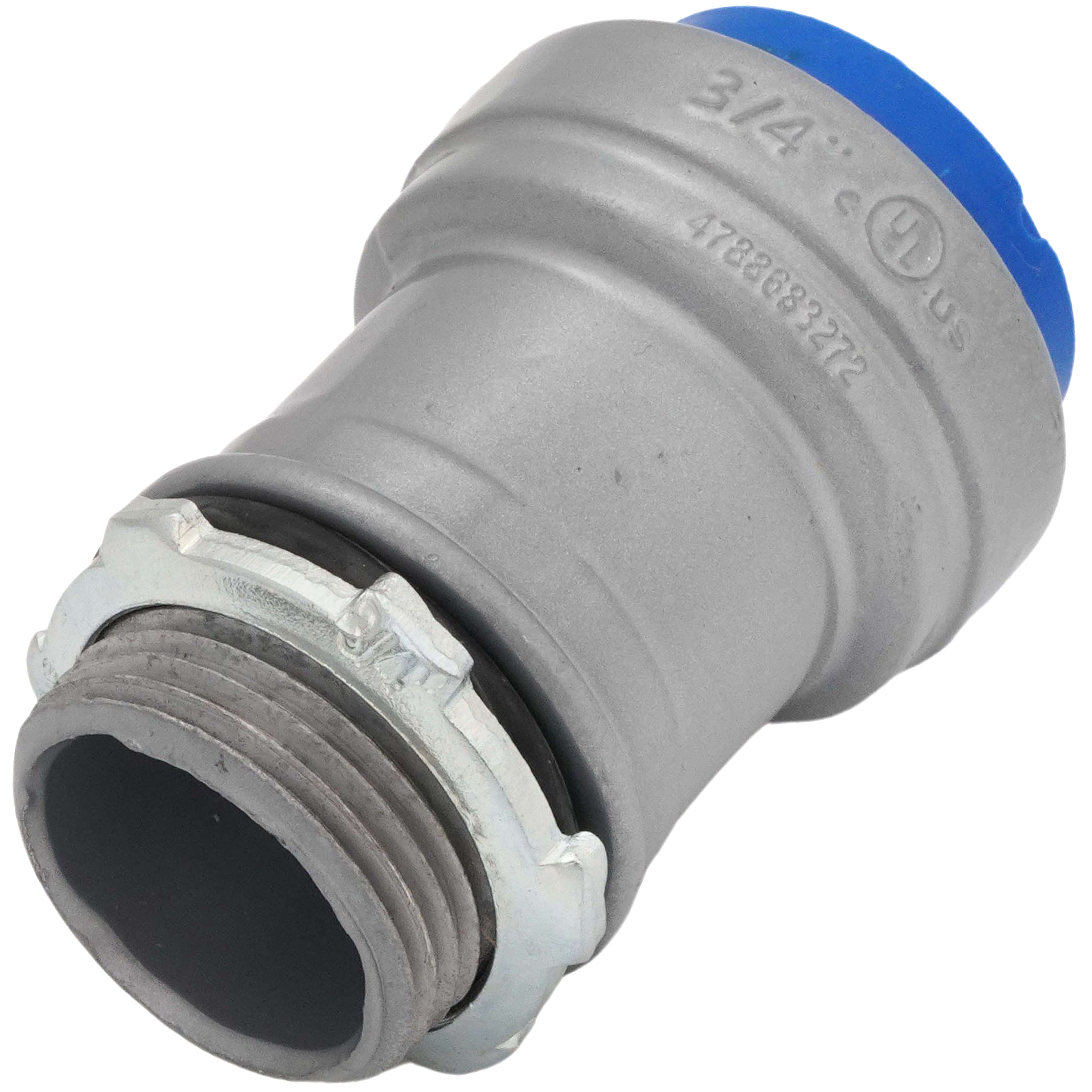 Southwire R-BC-075WT 3/4 SIMPull Rigid/IMC Conduit Connector, Powder Coated Aluminum