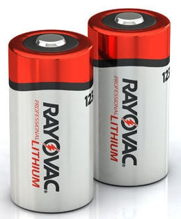 Rayovac RL123A-2 Electronic Photo Battery 3V 2/Card