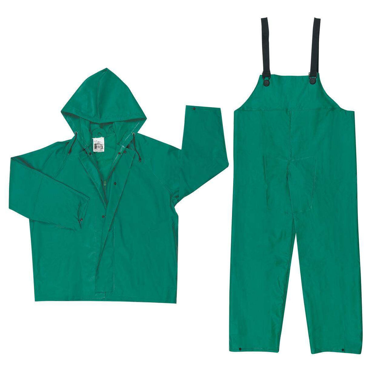 MCR Safety 3882X2 Dominator 2-Piece Waterproof Green Rain Suit