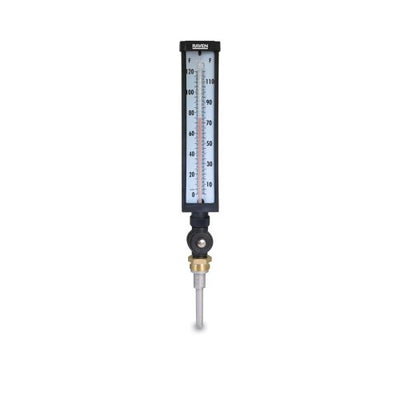 Everflow RG40-9C Cold Water Multi Angle Industrial 9 Thermometer 3-1/2 Stem 0-120F