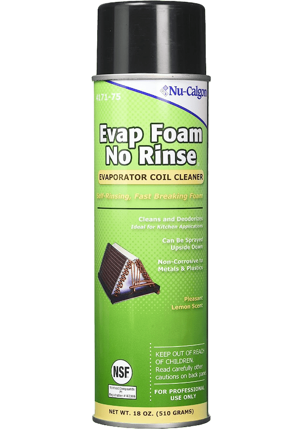 Rheem Parts 4171-75 Nu-Calgon Evap Foam No Rinse Coil Cleaner 18 oz Aerosol Can 4171-75