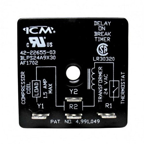 Rheem 422265503 18/30V Time Delay Relay