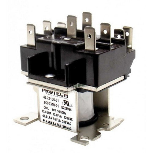 Rheem 42-25106-01 24/240V Double Pole Double Throw Relay