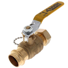 Everflow RHBV-034-NL | 3/4 Press x Hose Ball Valve with Cap | Lead Free