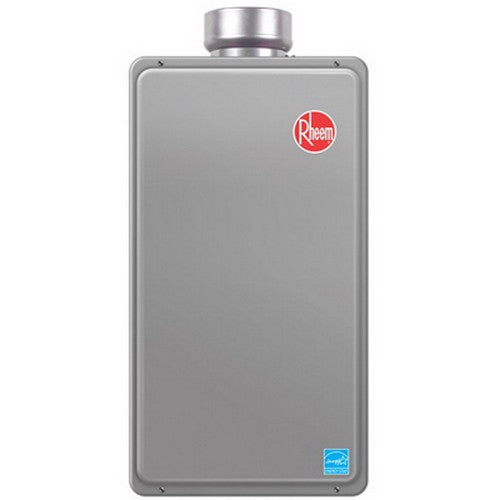 Rheem RTG-84DVLN 3.0 to 8.4 GPM Mid-Efficiency Tankless Natural Gas Water Heater, Indoor, Direct Vent, 11000 - 180000 BTU/H