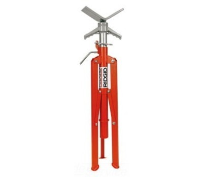 Ridgid Tools 22168 Folding Pipe Stand V-Head High 28-52 Inches 2500 lbs Capacity