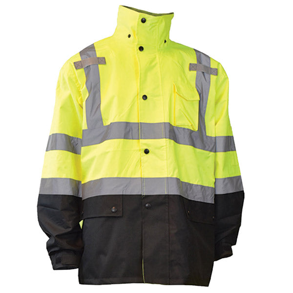 Radians RW303Z1Y2X Rain Jacket Hi-Vis Green 2X-Large