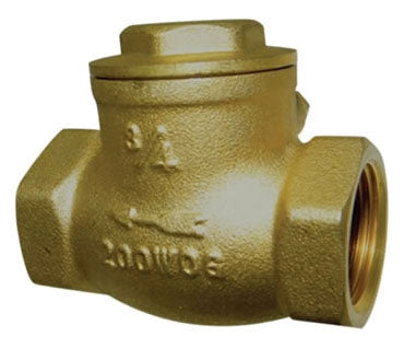 Red-White Valve 246AB_1/2 Low Lead Brass Swing Check Valve