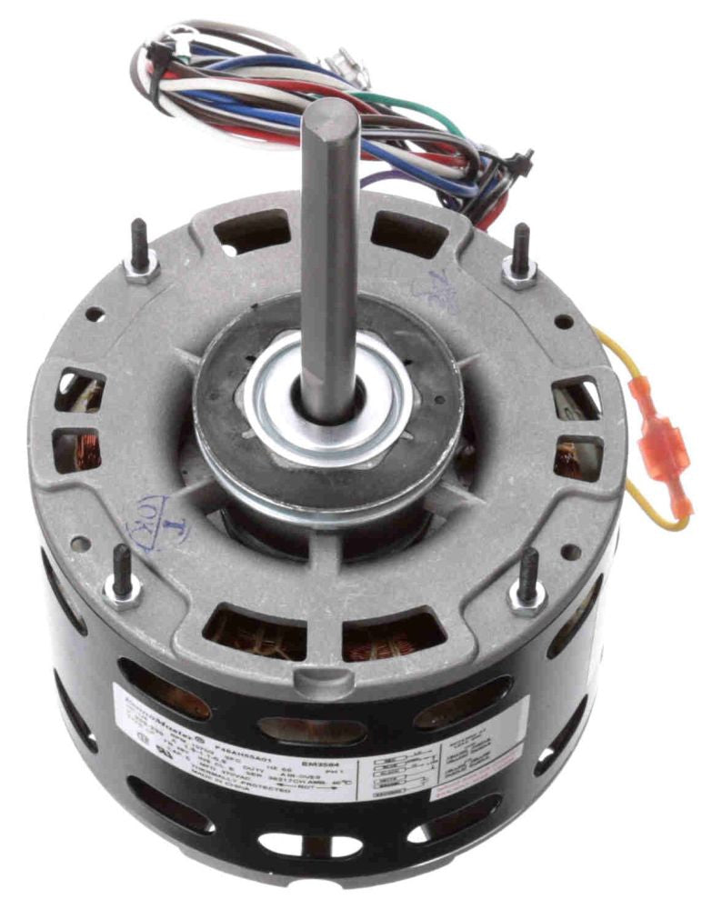 Century EM3584 Direct Drive Fan and Blower Motor 1/4 HP 208-230V 1075 RPM 3-Speed