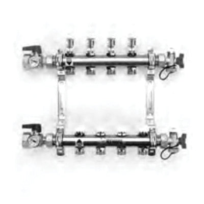 REHAU 381105-001 PRO-BALANCE Stainless Steel Manifold - 5 Outlet