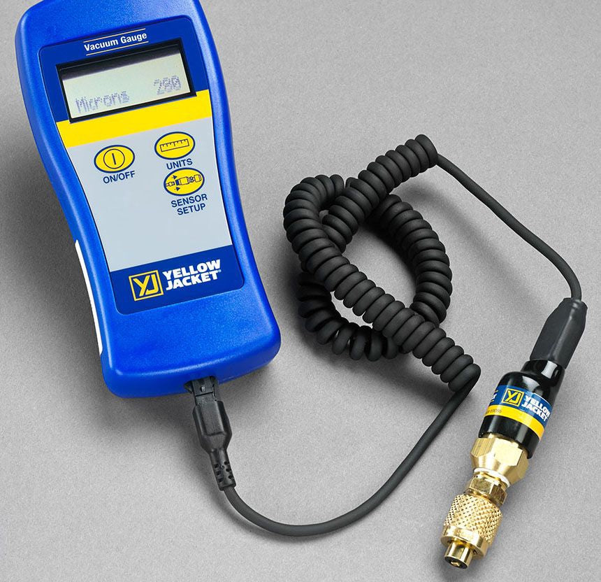 Ritchie Engineering YELLOW JACKET 69086 Digital Vacuum Gauge Hand-Held 450 PSI