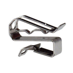 Heyco S6405 SunRunner Cable Clip, 304 Stainless Steel, for .06-.09 Panel Thickness, .20-.33 Wire Range (100/Box)