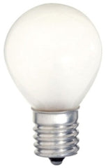 SATCO S3622 10 WATT S11 INCANDESCENT FROST