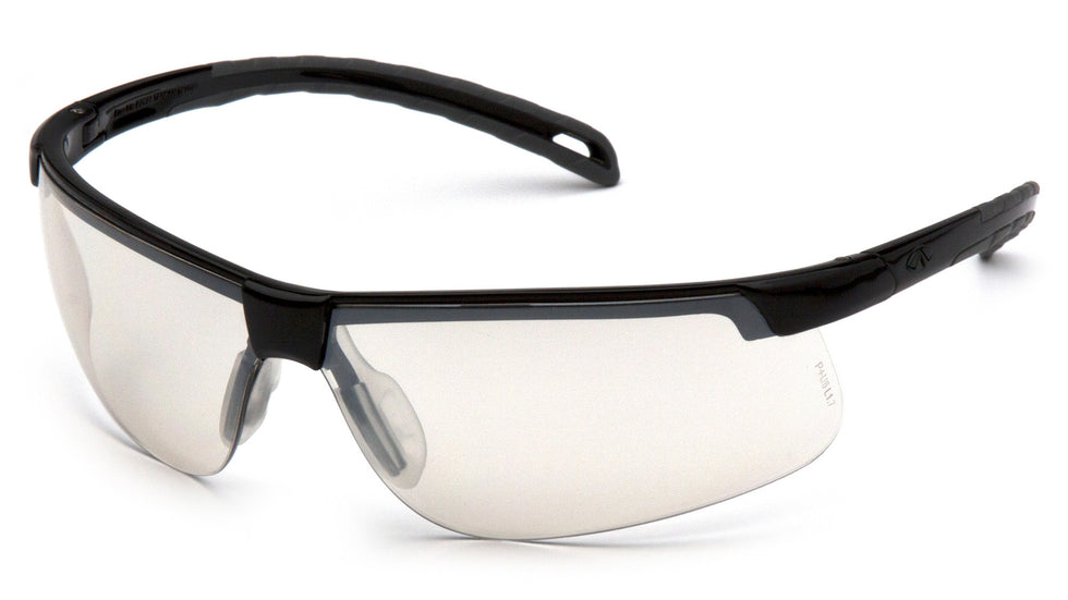 Pyramex SB8680DT Ever-Lite Black Frame/Indoor/Outdoor Mirror Anti-Fog Lens 12/Box