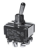 Selecta SS212A-BG Toggle Switch 3PDT ON-OFF-ON 15A 125VAC