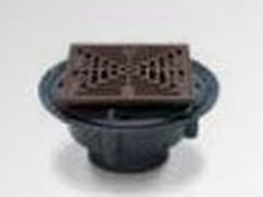 Sioux Chief 863-435RBQ Shower Pan Drain 3 Inch Schedule 40 PVC Cast Oil Rubbed Bronze Strainer