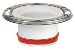 Sioux Chief 887-GPM PushTite Gasketed Flush to Floor PVC Closet Flange 4 inch