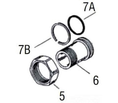 Sloan H552 Locking Ring for Flush Valves PK12