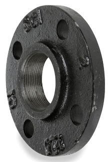 Smith-Cooper International 17TH1080 8 Inch NPT Class 125/150 Cast Black Ductile Iron Companion Flange