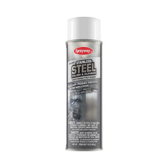 Sprayway 841 Metal Cleaner & Polish - Liquid, 20 oz Aerosol Can