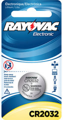 Rayovac KECR2032-1G 2032 Size 3 Volt Lithium Coin Cell Battery