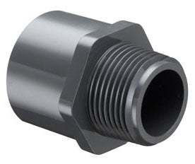 Spears 836-025 P80212AM 2-1/2 PVC80 Male Adapter MPTXSOC SCH80