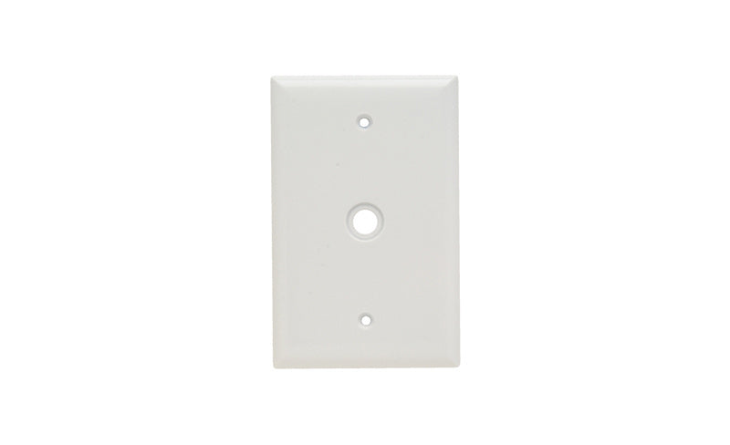 LEGRAND Legrand SPJ11-W Plastic Wall Plate Jr Jumbo 1G Telephone Without Line (1 Pack) SPJ11W